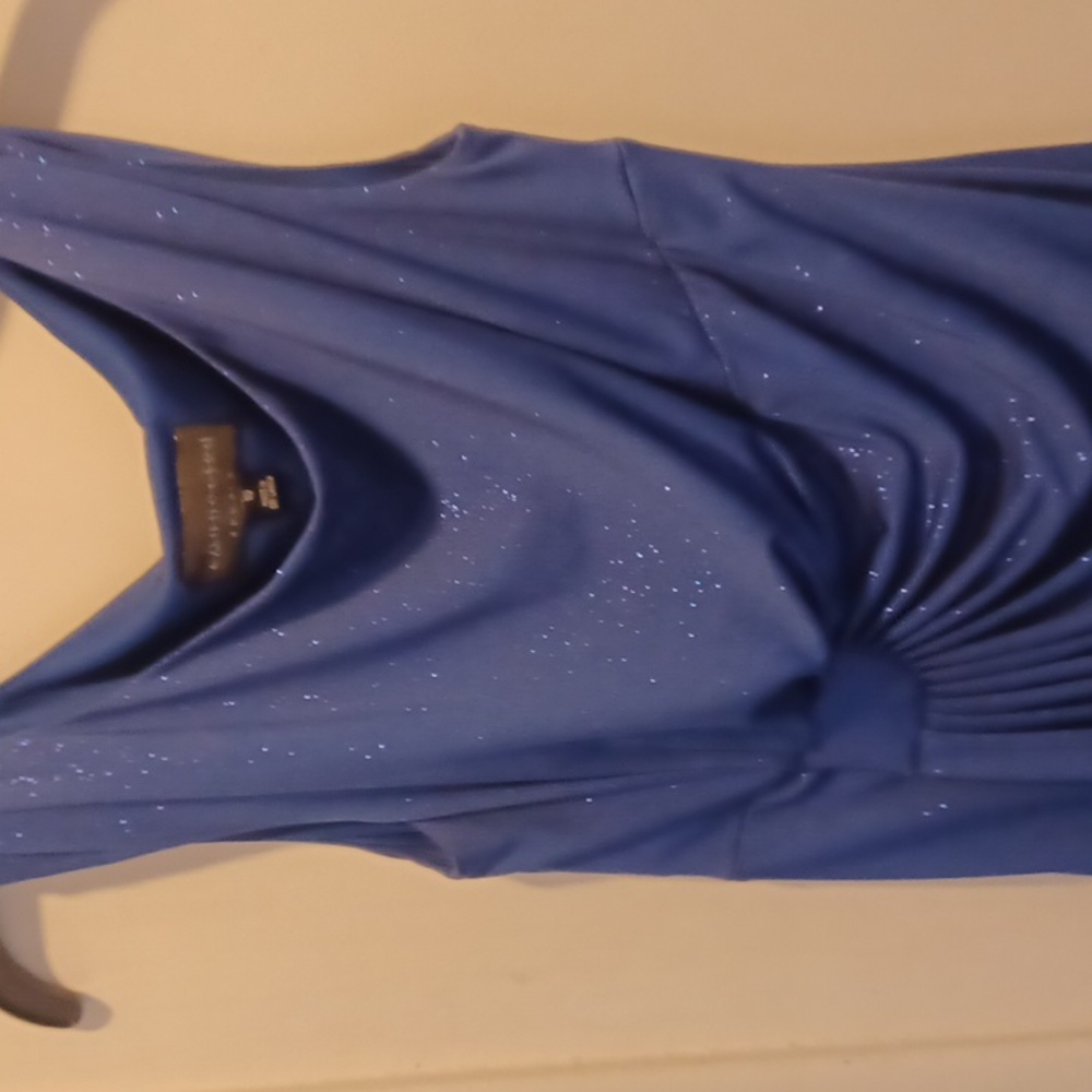 Connected AppareBlue  with the peatled dress  size 10 used  excellent condition.